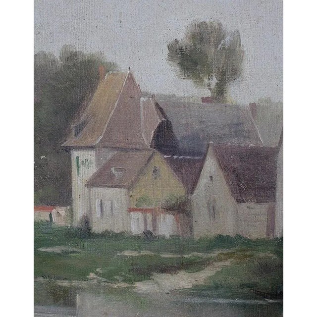 A. Delahogue, Gold Framed Canvas Painting, 1892 For Sale - Image 6 of 18