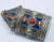 Metal Antique Silver Enameled Kohl Container Box From Kabylie, Algeria For Sale - Image 7 of 13