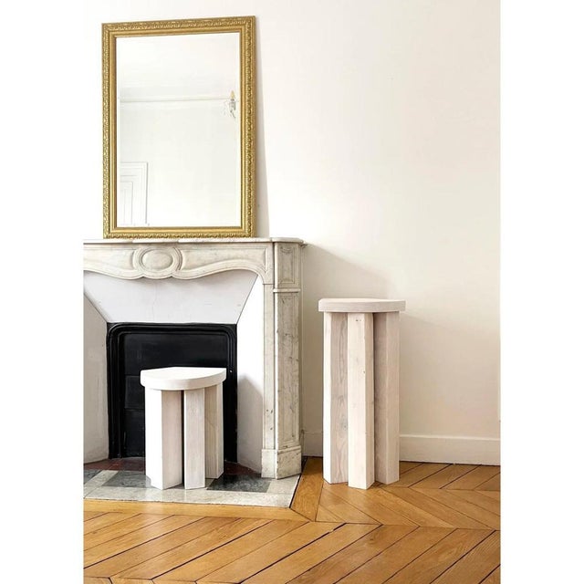 Not Yet Made - Made To Order Birch Plywood and Reclaimed Wood Form Stool by Goons For Sale - Image 5 of 6