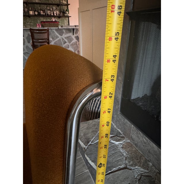 Vintage Thonet Barstools - Chrome Cantilever Chairs For Sale - Image 9 of 14