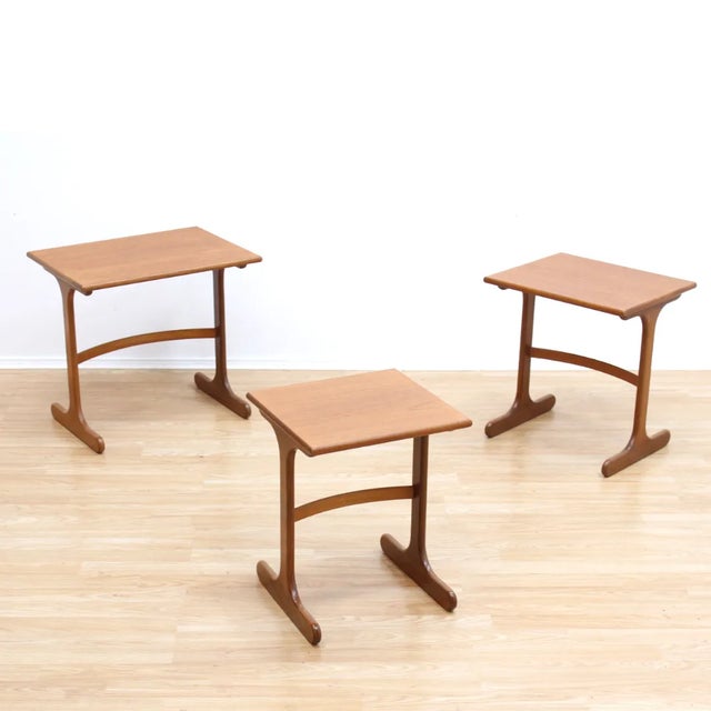 Mid-Century Modern 1960s Mid Century Nesting Tables by G Plan - Set of 3 For Sale - Image 3 of 10