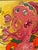 Pink Original Serg Graff "PigMaster" – Unique Surreal Naïve Fantasy Acrylic Artwork For Sale - Image 8 of 11