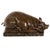 DAN OSTERMILLER United States, b. 1956 Resting Pig (1997) Patinated bronze on marble base | signed to the reverse "(c) Dan...