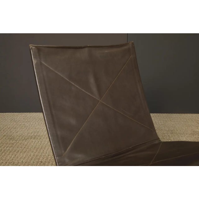 Early Production 'Pk-22' Lounge Chair by Poul Kjærholm for Ekc, Double-Signed For Sale - Image 11 of 18