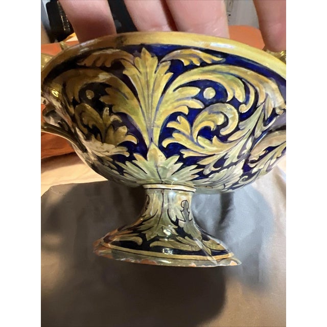 Gualdo Tadino Ceramic Centerpiece Bowl With Mice For Sale - Image 10 of 14