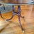 Round Tier Three Leg Regency Salon Table With Gold Claw Feet and Gold Accent For Sale - Image 13 of 18