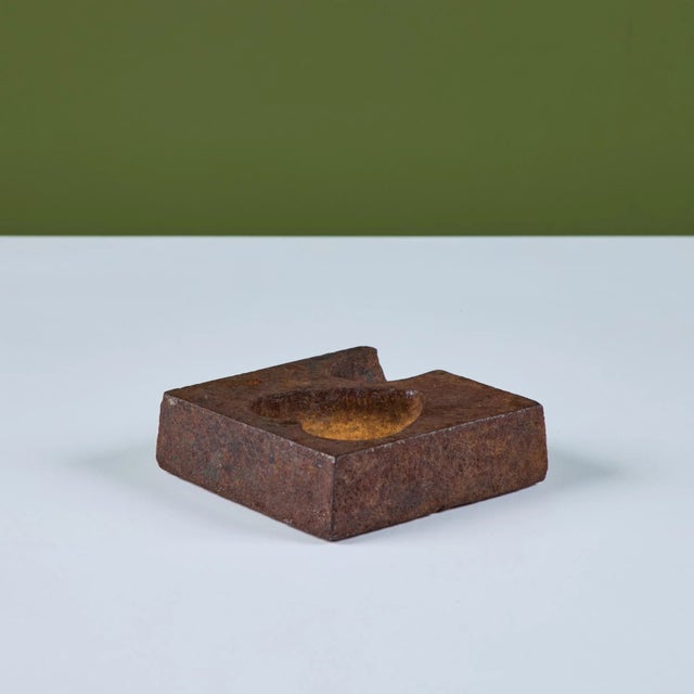 Cast Iron Heart Ashtray For Sale - Image 11 of 12