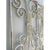 Crafted in solid wrought iron, this striking pair of mid-20th-century decorative panels showcases an airy yet sculptural...