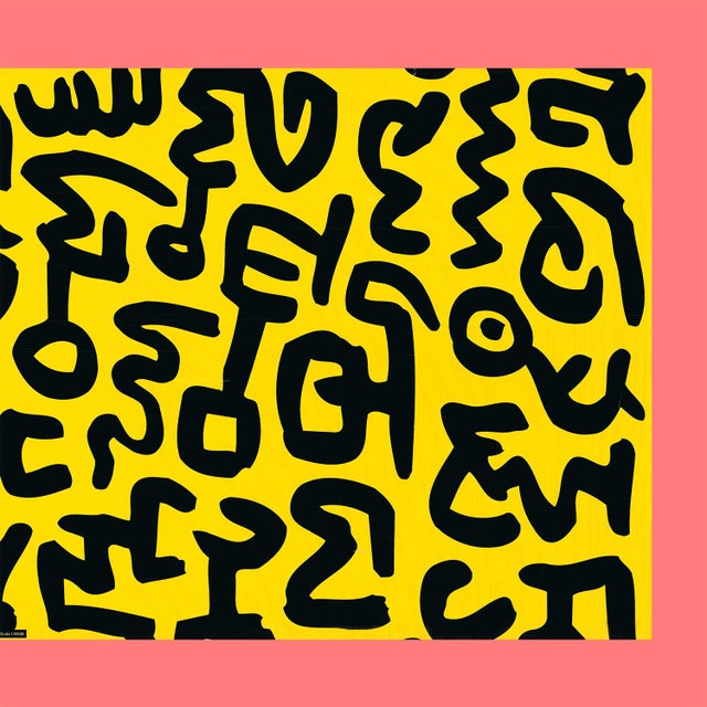 1990s 1990s After Keith Haring - Untitled (Doodles) Vintage Fine Art Print Offset Lithography Poster 90s For Sale - Image 5 of 7