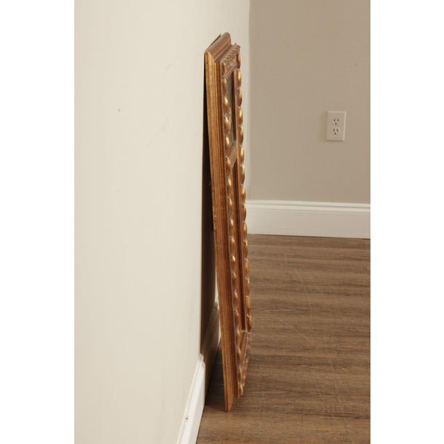 Vintage Gold Framed Trumeau Mirror For Sale - Image 4 of 12