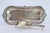 Silver Morrões Tray and Scissors with Chiseled Floral Reliefs and Engraved Center, Set of 2 For Sale - Image 3 of 7