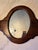 American Vintage Ethan Allen Old Tavern Antiqued Pine Hall Mirror With Coat & Hat Hooks For Sale - Image 3 of 12