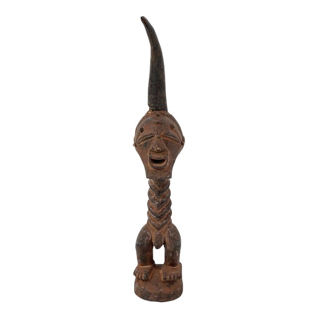 Early 20th Century Songye Nkishi Power Fetish Figure For Sale