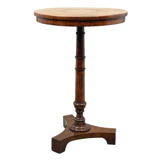 Antique Pollard Oak Occasional Table, 1840 For Sale