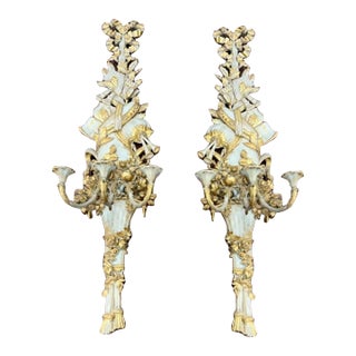 Rosecliff Theatrical Sconces- Set of 2 For Sale