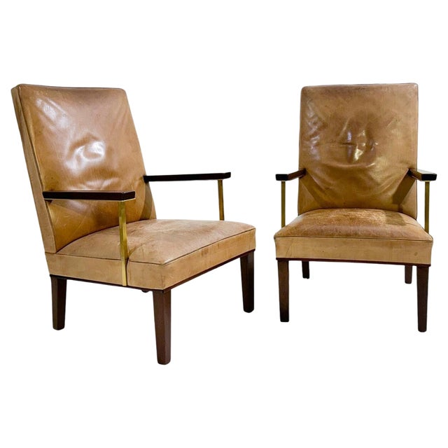 Set of Mid-Century Modern Armchairs, 1950 For Sale