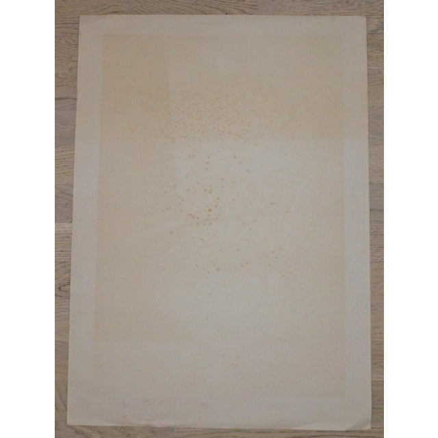 Valerio Adami “Moments Musicaux” Hand-Signed Original Lithograph, Fondation Maeght, 1976 For Sale - Image 13 of 15