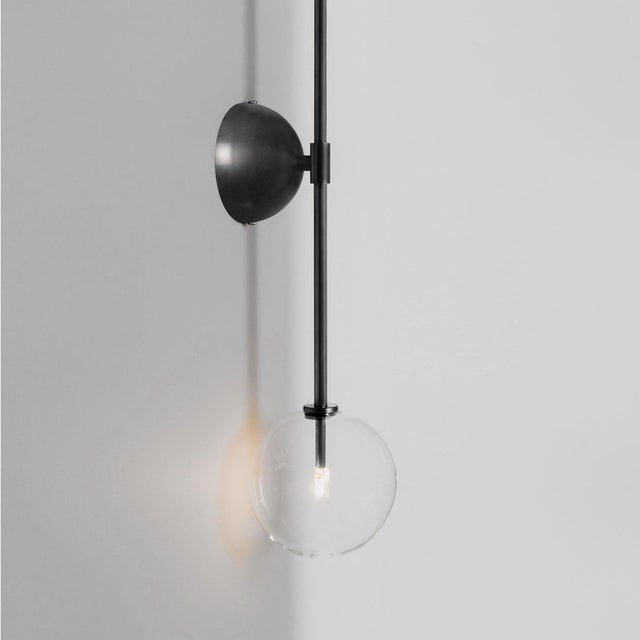 Brass Miron Wall Sconce For Sale - Image 8 of 12
