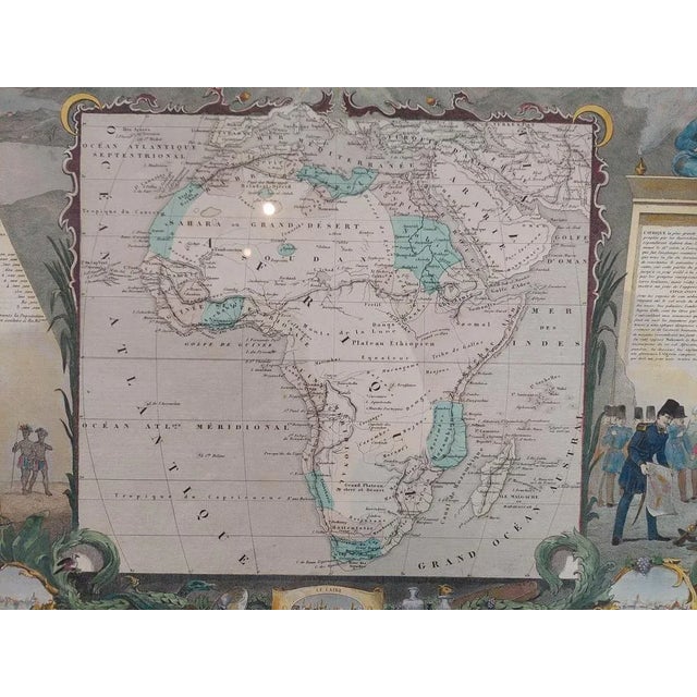 Antique Map of Africa by Levasseur, 1840 For Sale - Image 3 of 7