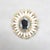 Vintage Verified Delizza & Elster Rhinestone Cameo Brooch / Pendant For Sale - Image 4 of 7