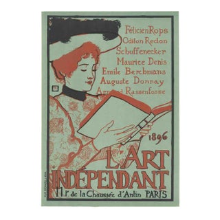 Armand Rassenfosse L'art Independant, 1897 For Sale