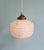 1930s Art Deco Pendant Lights in Pink Marbled Opaline Glass, 1930s, Set of 2 For Sale - Image 5 of 15