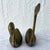 Art Deco Vintage Art Deco Brass Swan Sculptures For Sale - Image 3 of 6