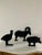 Vintage Cast Iron Farm Animals Silhouette Door Stops, Set of 3 For Sale - Image 13 of 13