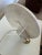 1960s Circular Marble and Lucite Lamp For Sale - Image 4 of 5