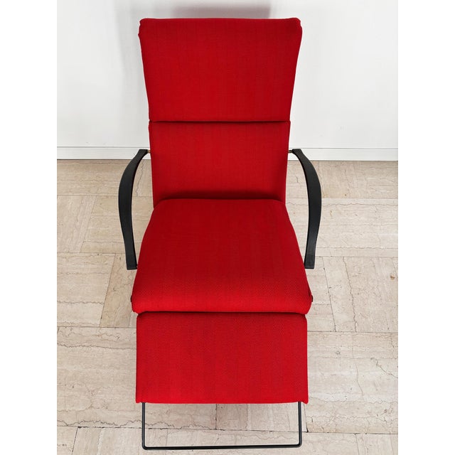 Italian Model P40 Reclining Chair by Osvaldo Borsani for Tecno, Italy, 1950s For Sale - Image 10 of 18