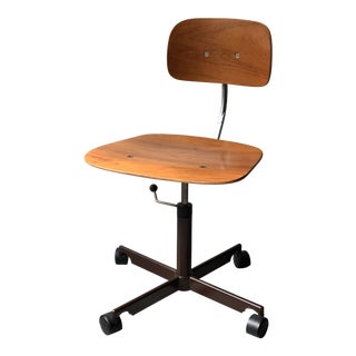Vintage Danish Office Chair by Jorgen Rasmussen for Kevi For Sale