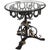 Age and Origin: The table is likely from the 20th century and probably originates from Germany. Dimensions: Height:...