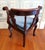 Victorian Late 19th C English Victorian Gothic Revival Carved Mahogany Green Man Corner Chair For Sale - Image 3 of 6