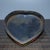 1980s Vintage Chinese Carved Lacquer Heart Shaped Jewelry Box With Dragon Phoenix & Peony Relief For Sale - Image 5 of 9