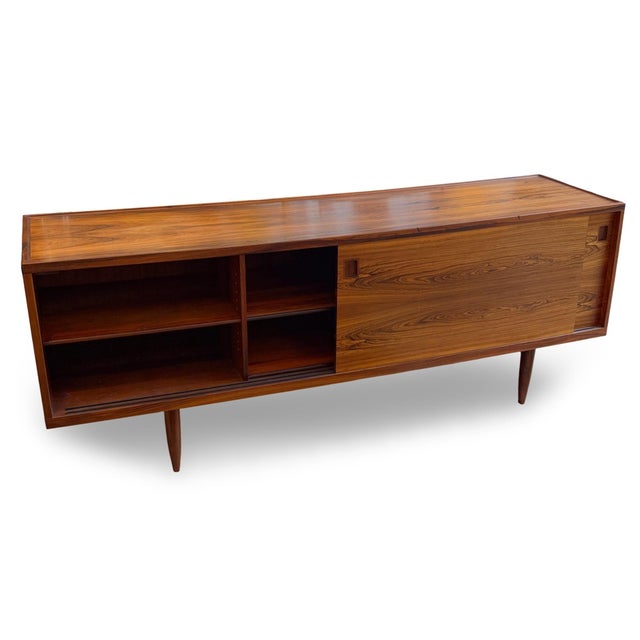 Wood Niels Moller Model 20 Rosewood Credenza for Jl Moller, 1950s For Sale - Image 7 of 15