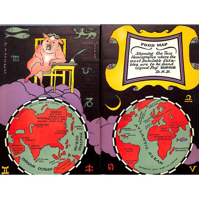 "Gub Gub's Book: An Encyclopedia of Food" 1932 Lofting, Hugh For Sale - Image 4 of 10