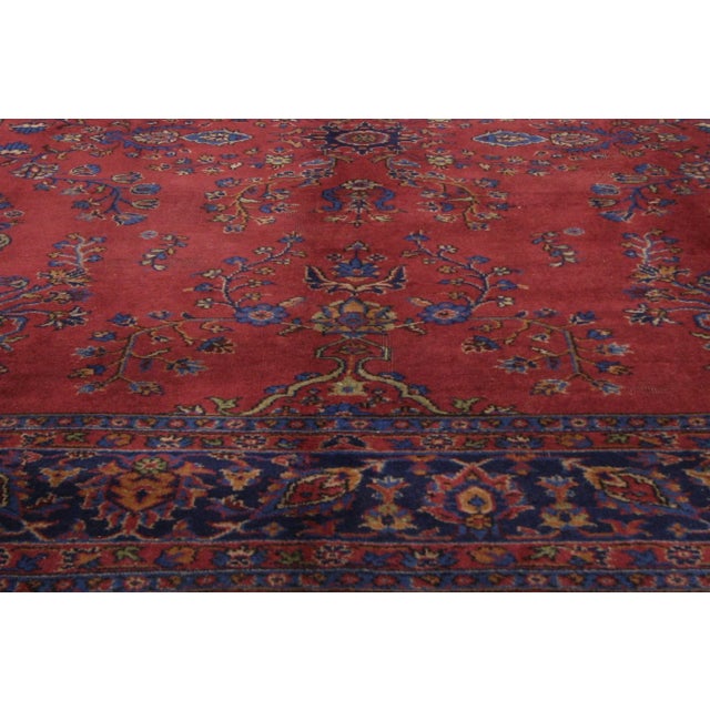 Early 20th Century Antique Turkish Sparta Rug - 8'00 X 9'08 For Sale - Image 5 of 5