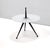 Wood Tripod Beech and Glass Side Table by Cesare Lacca, 1980s For Sale - Image 7 of 13