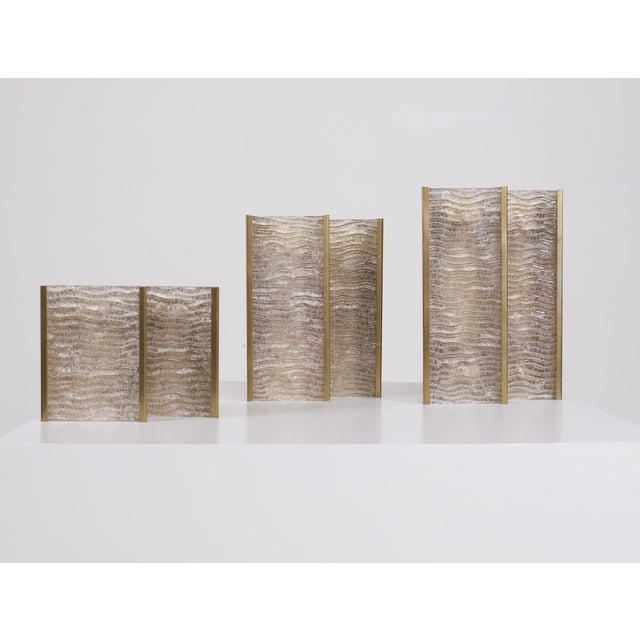 Large Murano Glass Wavy Wall Lights, 1960s, Set of 2 For Sale - Image 10 of 12