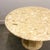 Round Breccia Marble Pedestal Table | 1980s Vintage Stone Dining Table | Postmod For Sale - Image 12 of 14