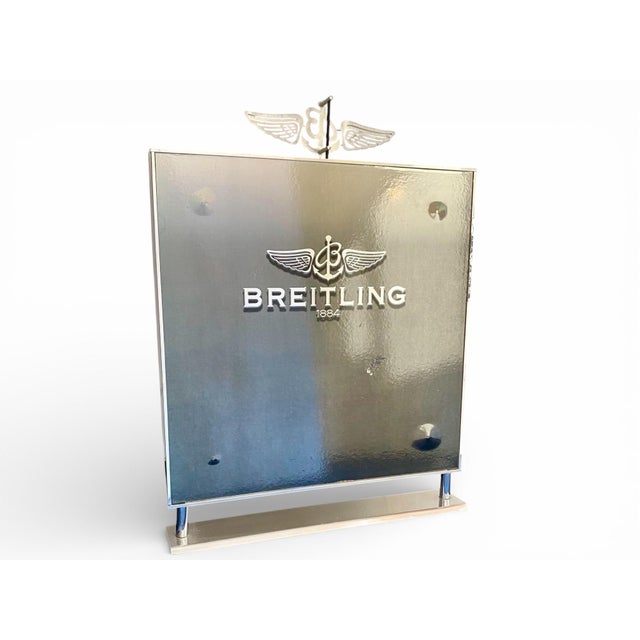 Aviation-Themed Retail Advertising Display Stand for Breitling, Early 2000s For Sale - Image 12 of 16