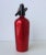C.1960's Mid-Century Candy Apple Red Seltzer Bottle For Sale - Image 4 of 9