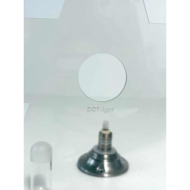 Angel Wall Light in Transparent Acrylic Glass from DOT-Light For Sale - Image 3 of 14