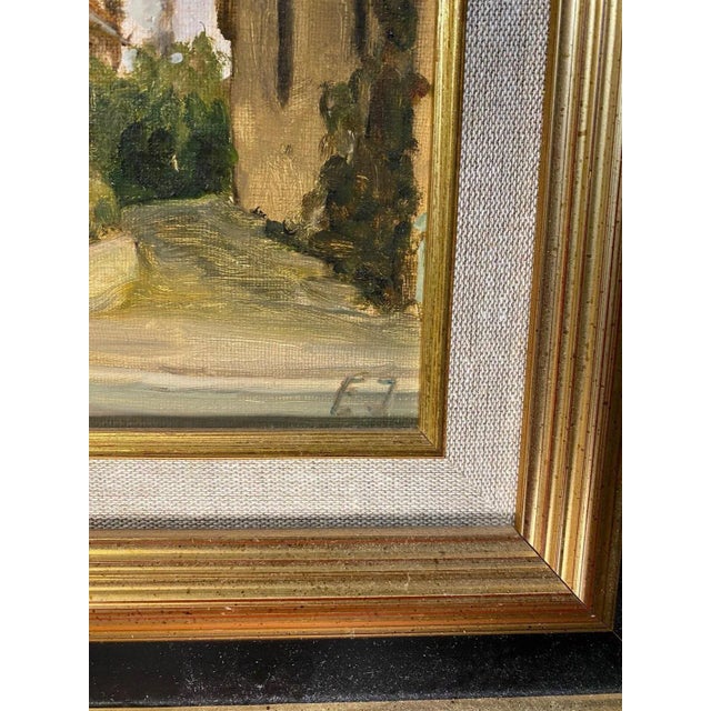 Eric Jeandupeux, Aïre La Ville, Oil on Canvas For Sale - Image 7 of 8