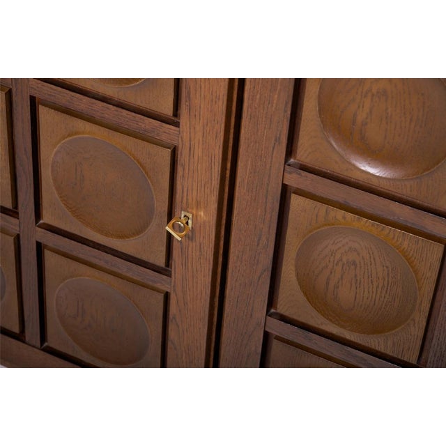 Vintage Brutalist Sideboard by Gerhard Bartels, 1970s For Sale - Image 4 of 9