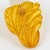 1930s Apple-Juice Bakelite Brooch or DressClip with Floral Carving For Sale - Image 5 of 8