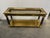 Late 20th Century Neoclassical Style Brass Console Table by Mastercraft For Sale - Image 5 of 14