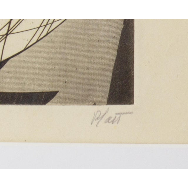 Abstract Etching by Daniel Philip Platt For Sale In Indianapolis - Image 6 of 7