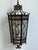 Rustic Vintage Iron and Glass Lantern For Sale - Image 3 of 17