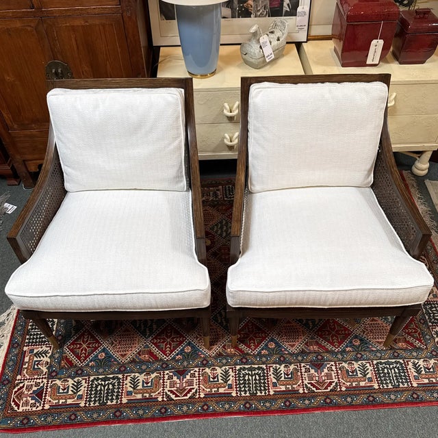 Michael Thomas Kirkwood Accent Chairs, Pair For Sale - Image 4 of 12